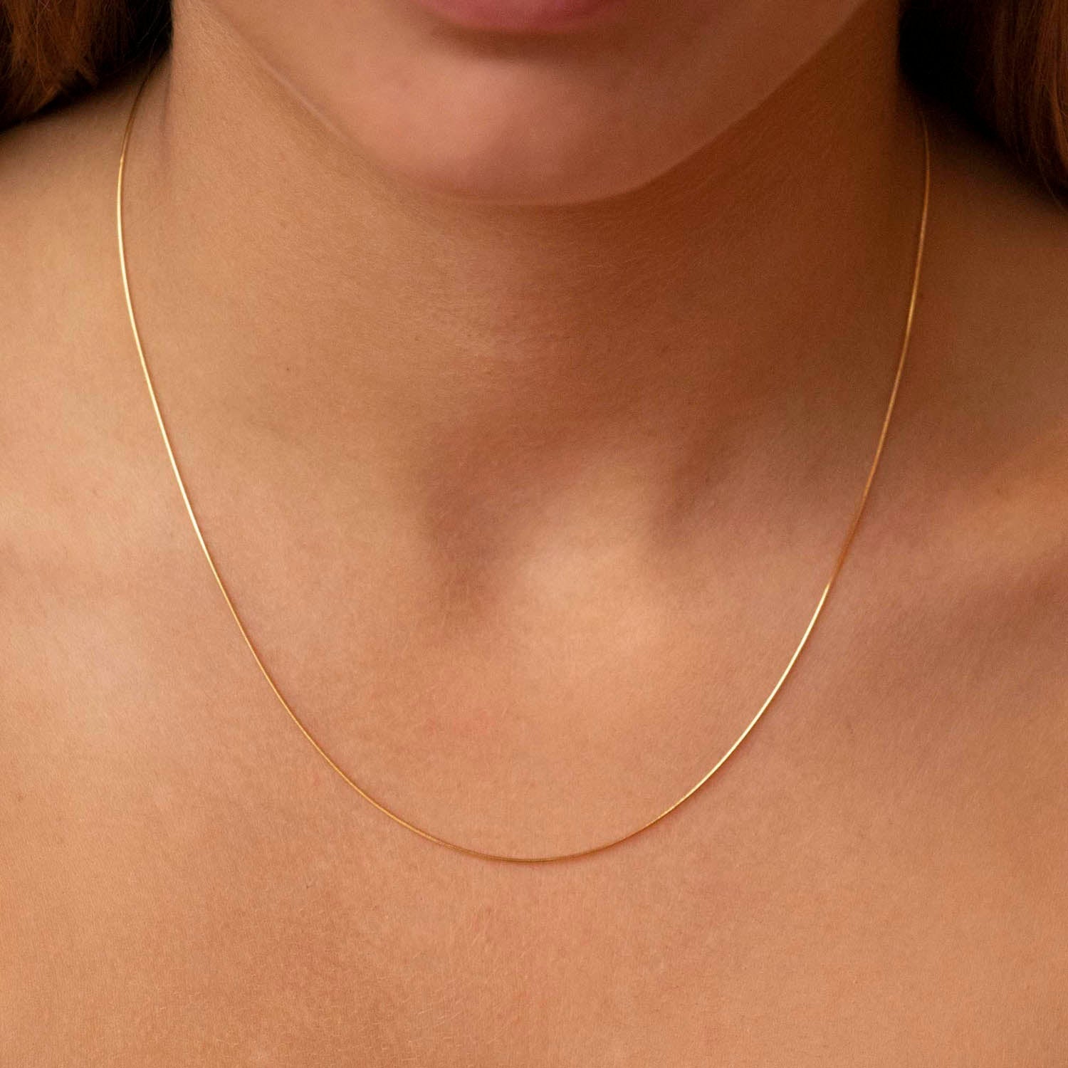 9k Yellow Gold Snake Chain