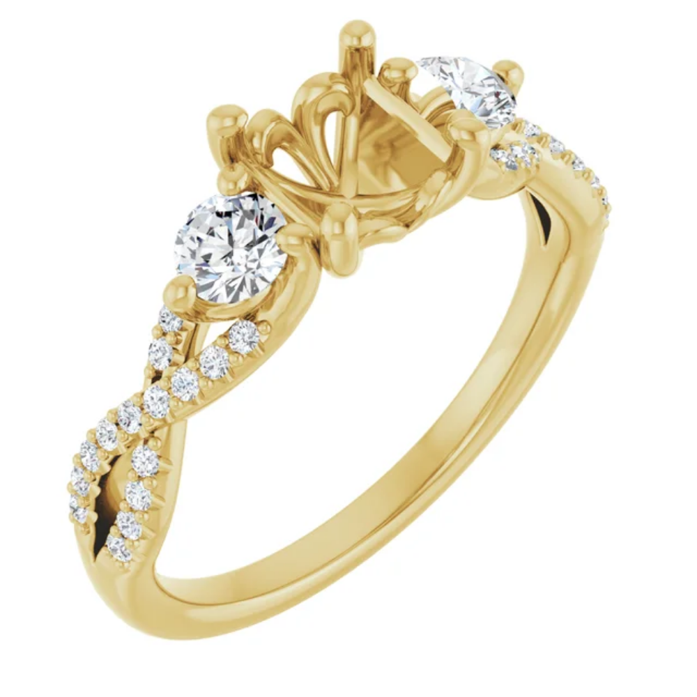 'Mirielle' Round Ring