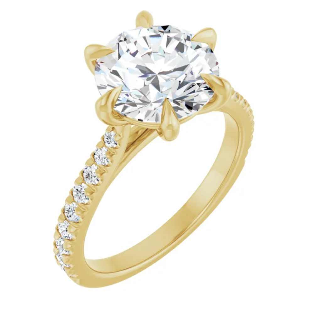 'Ava' Round Brilliant Ring