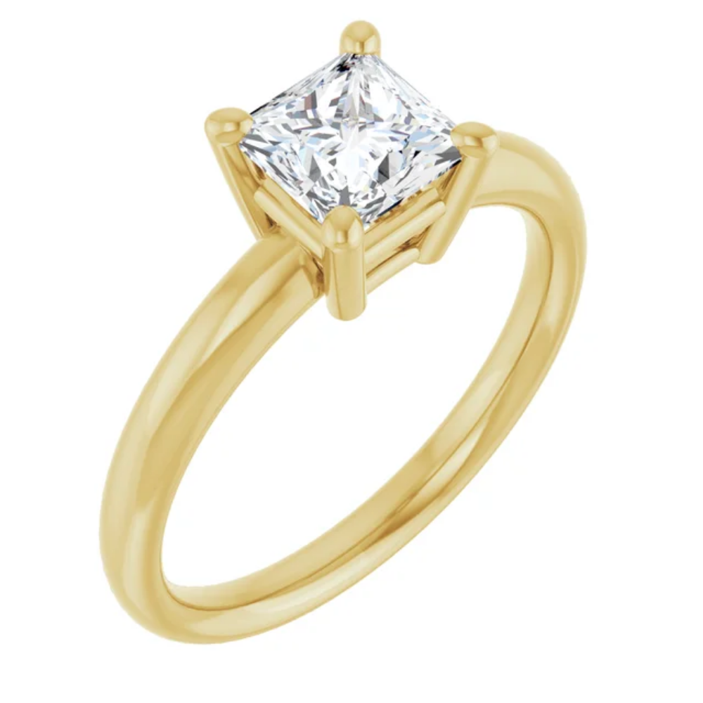 'Bryony' Princess Solitaire Ring