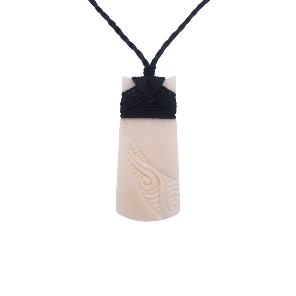 Toki Bone Engraved Necklace