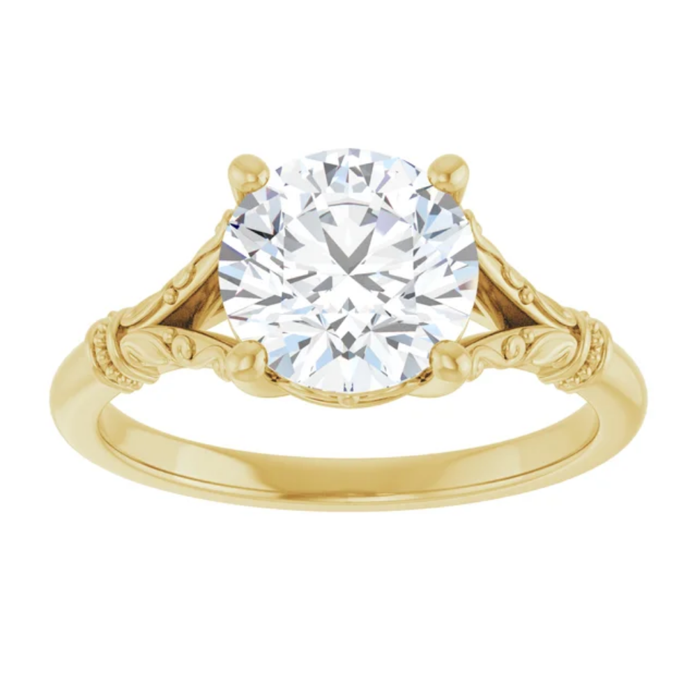 'Celia' Round Brilliant Ring