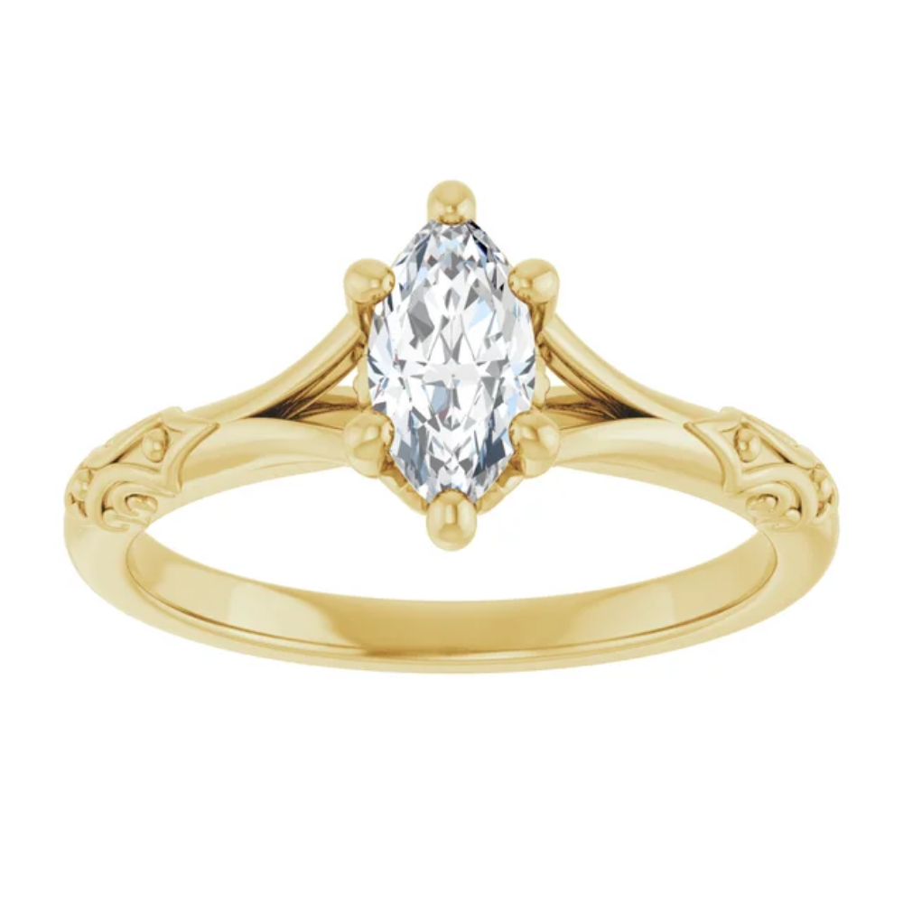 'Daphne' Marquise Ring