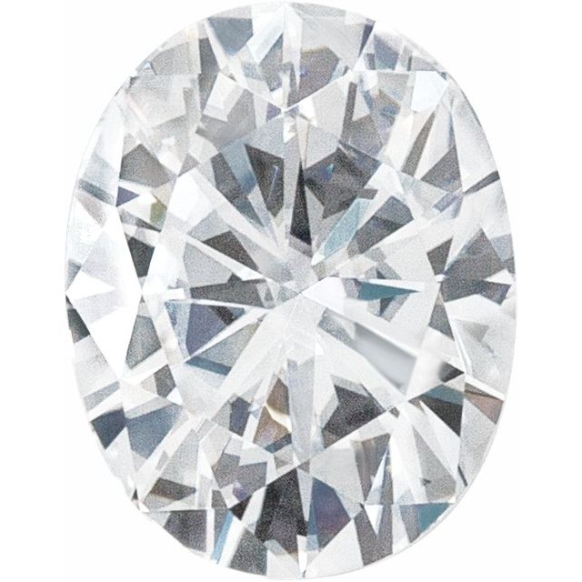 Oval Moissanite