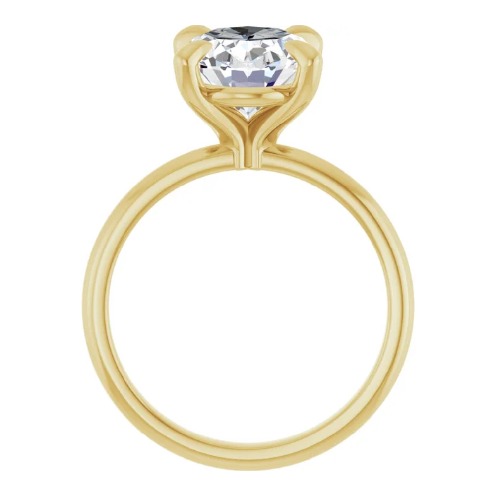 'Michelle' Oval Solitaire Ring