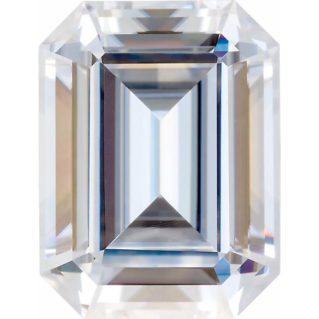 Emerald Cut Moissanite