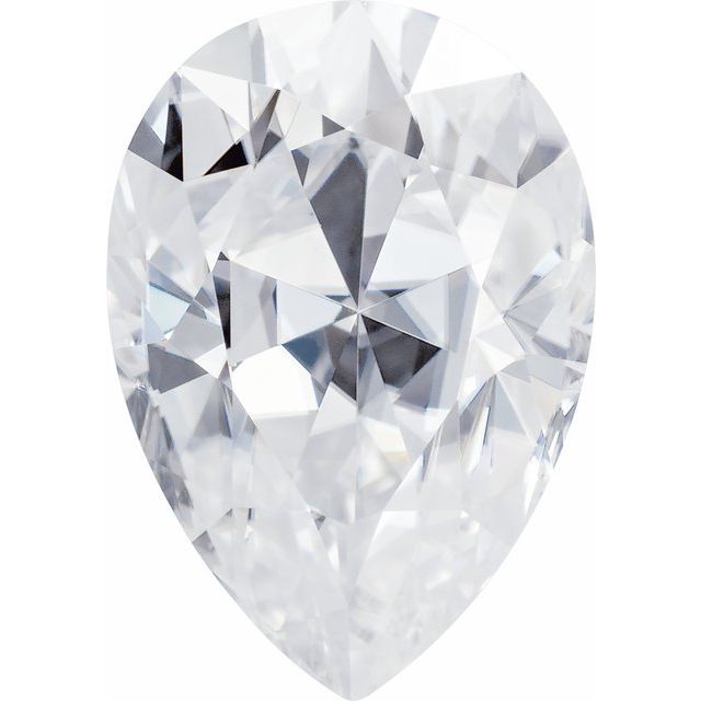 Pear Moissanite