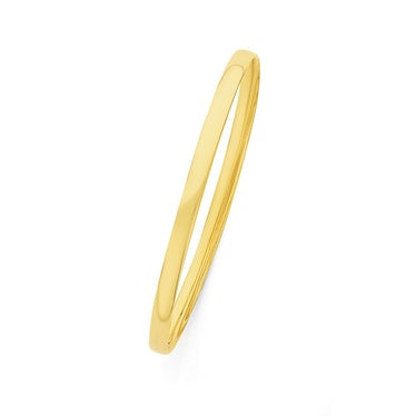 9k Yellow Gold Half Troy Ounce Bangle