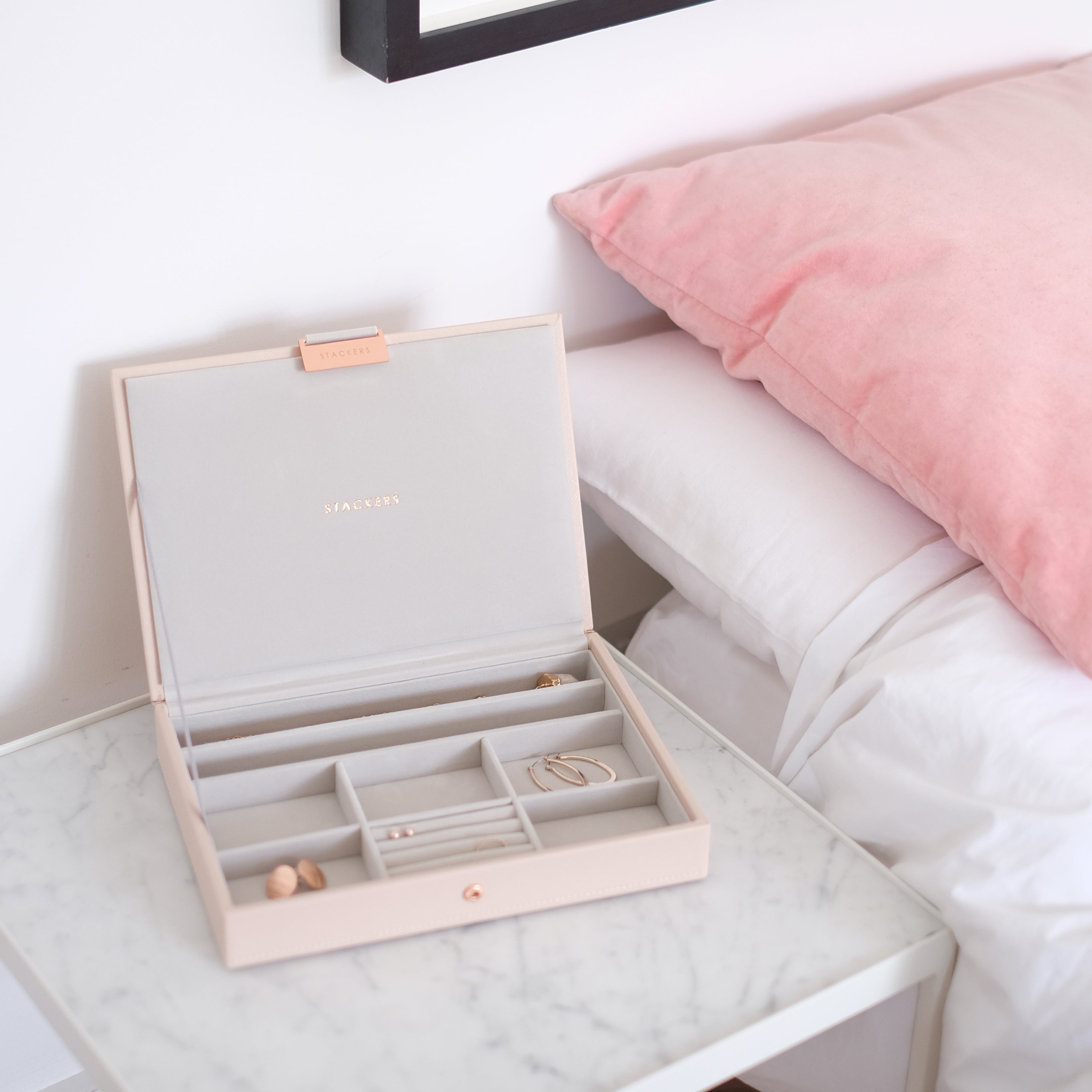 Stackers Classic Blush Jewellery Box