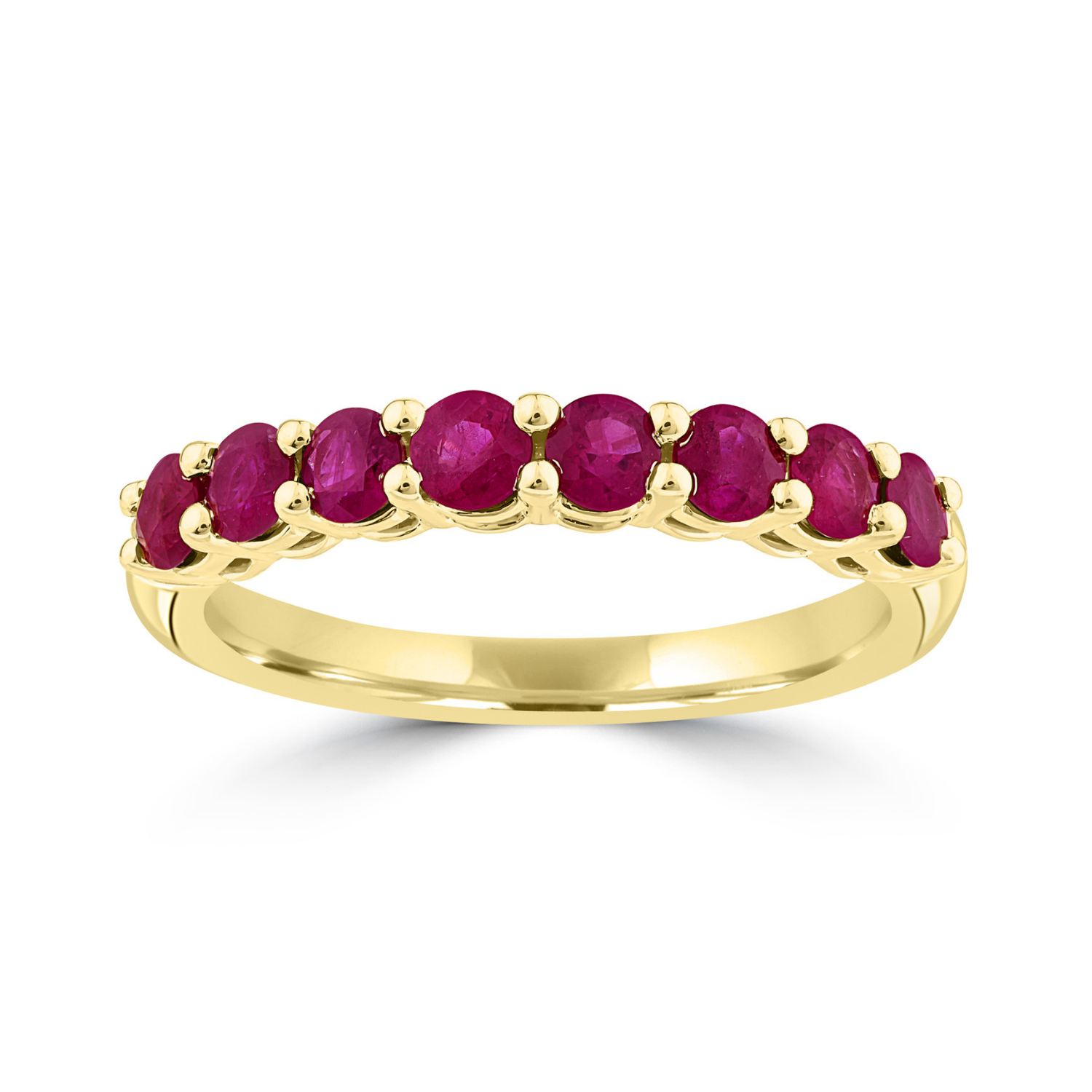 9k Yellow Gold Ruby Ring