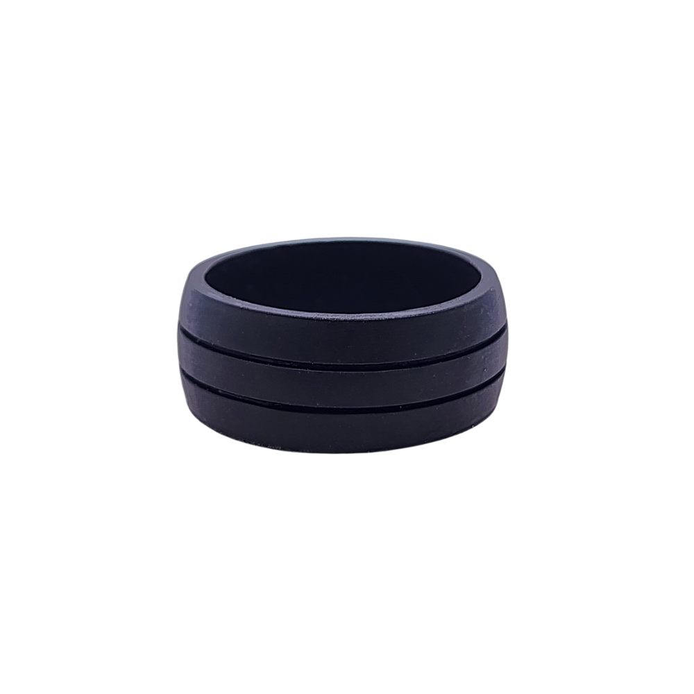 Eclipse Double Line Silicone Band