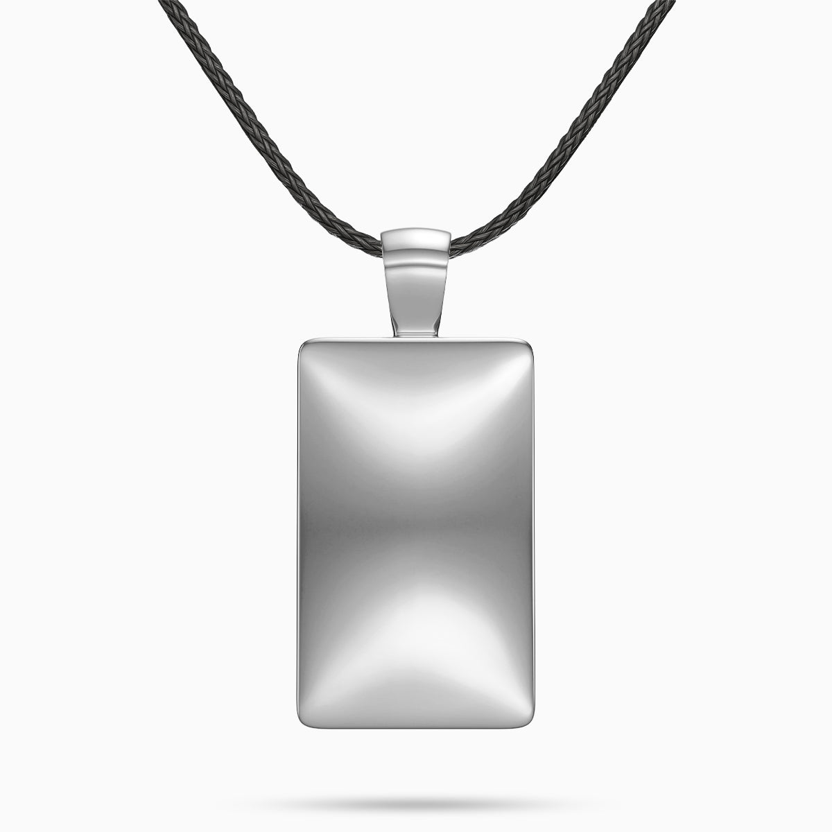 Love in a Jewel Plain Ingot Pendant